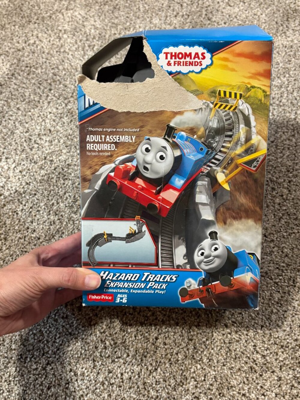 Thomas Friends TrackMaster Hazard Tracks Expansion Pack CDB66 Complete Box